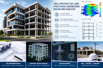 provide civil and structural engineering design and analysis