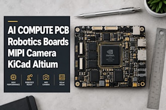 design ai edge compute and camera robotics pcb