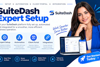 suitedash expert setup, suitedash automation client portal suitedash integration