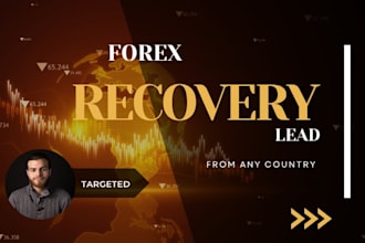 forex depositors lead, investors lead, forex recovery lead, forex lead