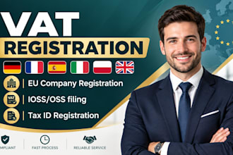 vat oss, vat registration, germany france, spain, italy, poland, UK, vat return