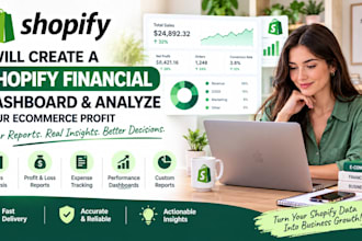 analyze your ecommerce finances and create custom business reports