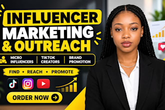 do influencer marketing, influencer outreach and brand promotion services