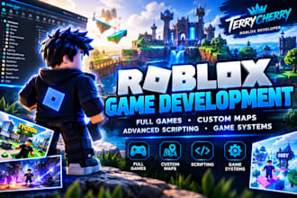 full roblox game,roblox simulator, roblox tycoon, roblox horror game development
