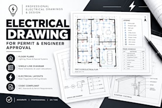prepare architectural drafting and construction documents for permit approval