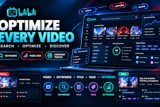 do bilibili SEO keyword research and video optimization