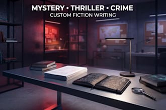 write your mystery thriller or crime story