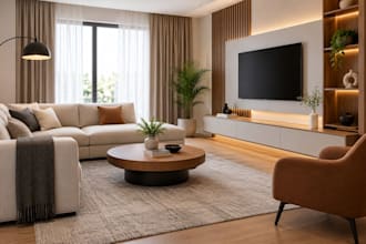 do realistic 3d rendering for furniture design, 3d furniture models from sketch