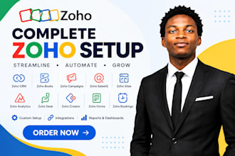 setup zoho crm zoho setup zoho one zoho salesiq zoho site campiagn analytics
