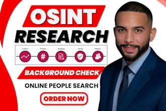do thorough osint research, employee background check and asset investigation