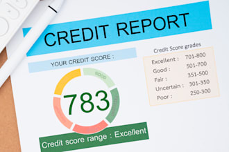 repair credit score, dispute analysis, late payment, charge off, credit report