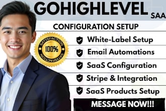 setup gohighlevel whitelabel saas agency, gohighlevel funnel and automation