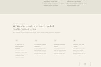 create a responsive author website for ebook writers