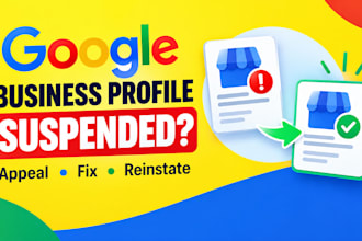 fix suspended google my business, reinstate gmb, fix suspension, appeal gmb
