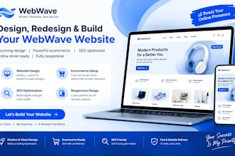 design webwave website redesign eccomerce seo andbuild online store
