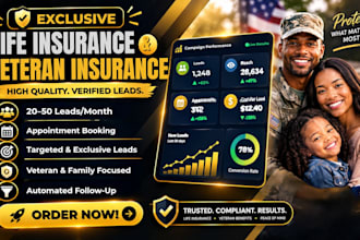 life insurance leads veteran insurance life insurance leads with meta ads