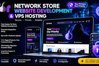 develop a secure tor onion website with private hosting