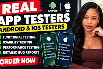 provide 12 testers for google play closed testing IOS android app game testing