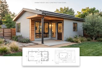 create complete permit ready adu drawings and construction plans