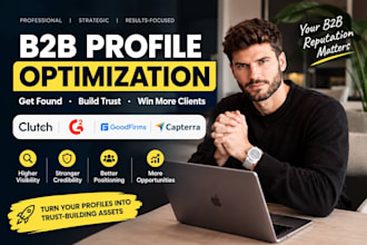 manage, optimize clutch g2 goodfirms capterra profiles to improve b2b visibility