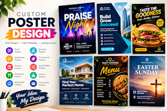 design poster, event poster, business poster