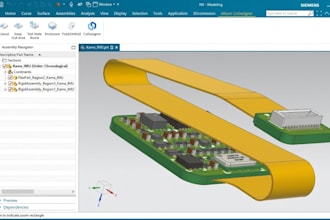 create flex pcb design, rigid flex, multilayer wearable pcb and gerber files