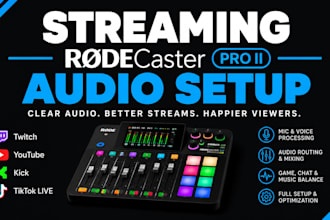 fix obs audio routing, goxlr, rodecaster pro ii and streaming sound setup