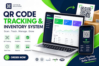 develop ai inventory management software with custom qr code tracking