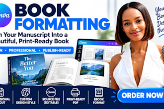 professionally format design canva book for indie authors to publish confidently