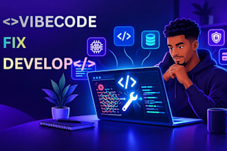 vibe code fix develop lovable replit bolt website app