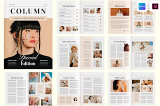 design digital lookbook product catalog fashion magazine flipbook canva ebook