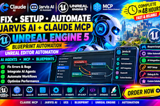 fix jarvis ai claude unreal engine setup blueprint automation unreal editor ue5