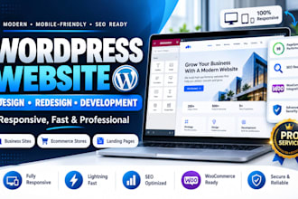 design wordpress, redesign wordpress website, wordpress development as developer