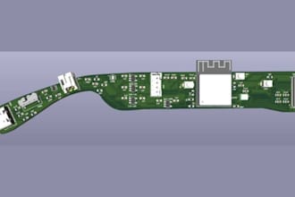 design flexible pcb, rigid flex, flexible led, small form factor, wearable pcb