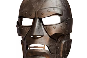 design a custom 3d cosplay helmet, mask, armor or prop