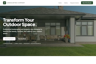 create a website for your small business