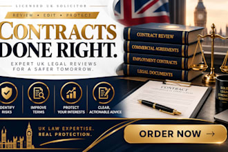 provide a UK legal contract review