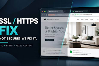 fix godaddy SSL, https and not secure website errors