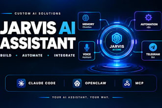 build jarvis ai assistant with claude code, openclaw mcp obsidian telegram voice