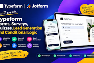 create typeform forms surveys quizzes lead generation and conditional logic