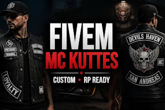 create optimized fivem mc kuttes ready for your rp server