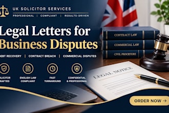 draft a formal UK letter before claim for your money claim