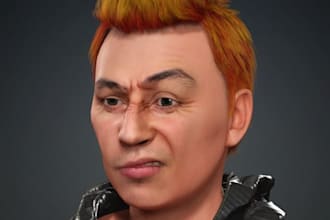 rig, animate 3d character model, metahuman, c4d, cc4, cc5, iclone, weight paint