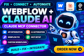 fix connect webflow setup claude integration ai claude mcp connector automation