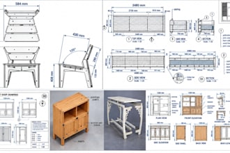 do upholstered woodwork furniture cnc design joinery carving and shop drawings