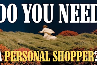 be your personal shopper in italy