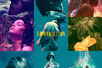 design mixtape cover or album cover