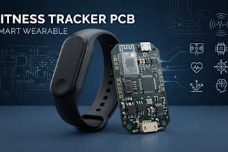 design fitness tracker smart wearable pcb