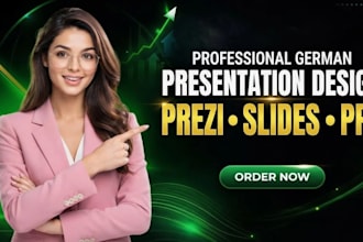 design german prezi presentation, google slides, keynote master slides canva ppt
