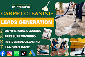 do cleaning leads commercial cleaning home cleaning  facebook ads